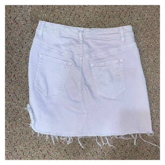 Light Purple Jean Skirt size6- wild fable - Picture 2 of 2
